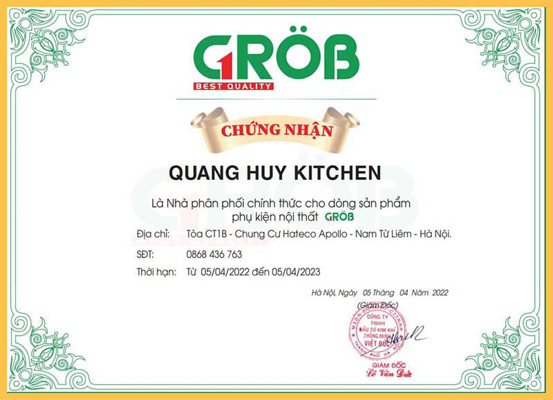 giay-chung-nhan-quang-huy-kitchen-dai-ly-grob